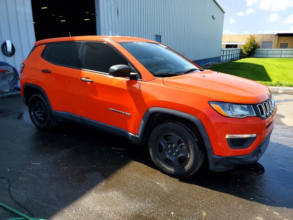 Aukcja sprzedaży 2018 Jeep Compass, vin: 3C4NJCAB9JT140007, numer aukcji: 58231796
