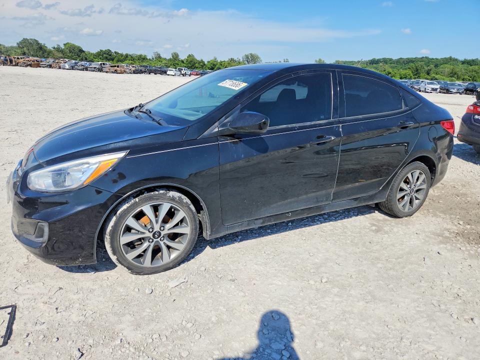 57718686 :رقم المزاد ، KMHCT4AE3HU358988 vin ، 2017 Hyundai Accent مزاد بيع