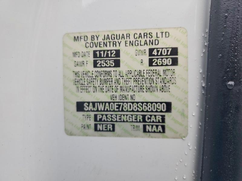 Продаж на аукціоні авто 2013 Jaguar Xf, vin: SAJWA0E78D8S68090, номер лоту: 56991576