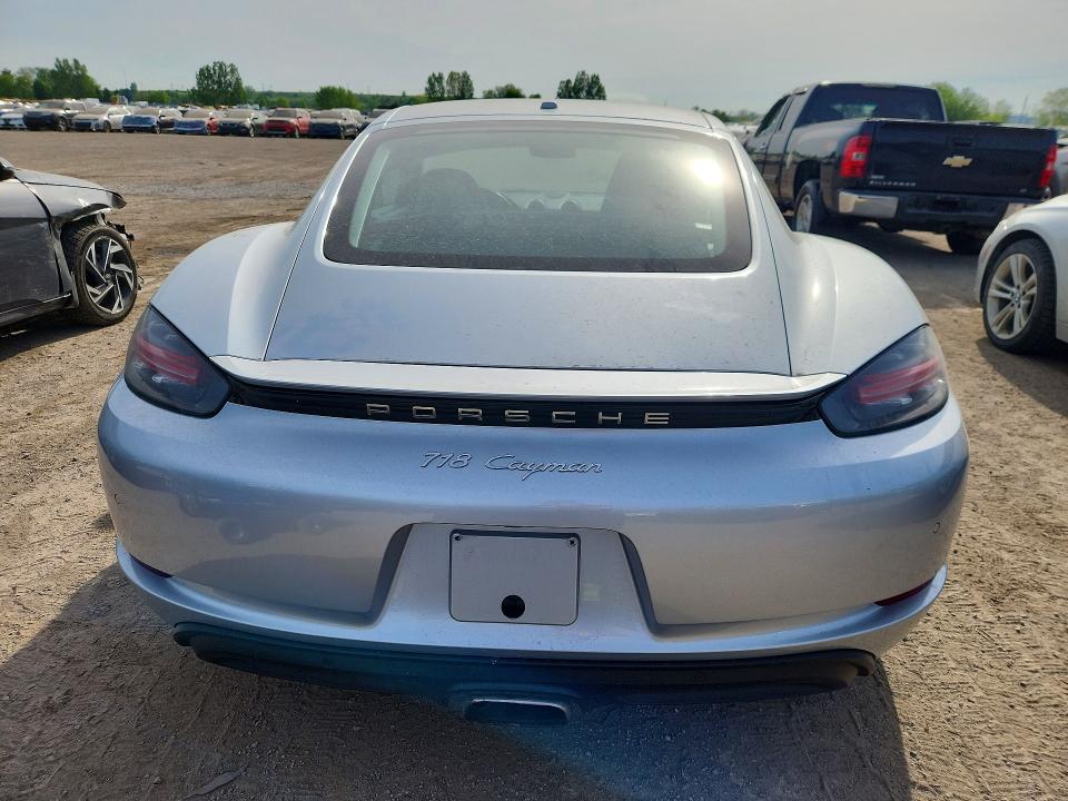 55221786 :رقم المزاد ، WP0AA2A87JS260242 vin ، 2018 Porsche Cayman مزاد بيع