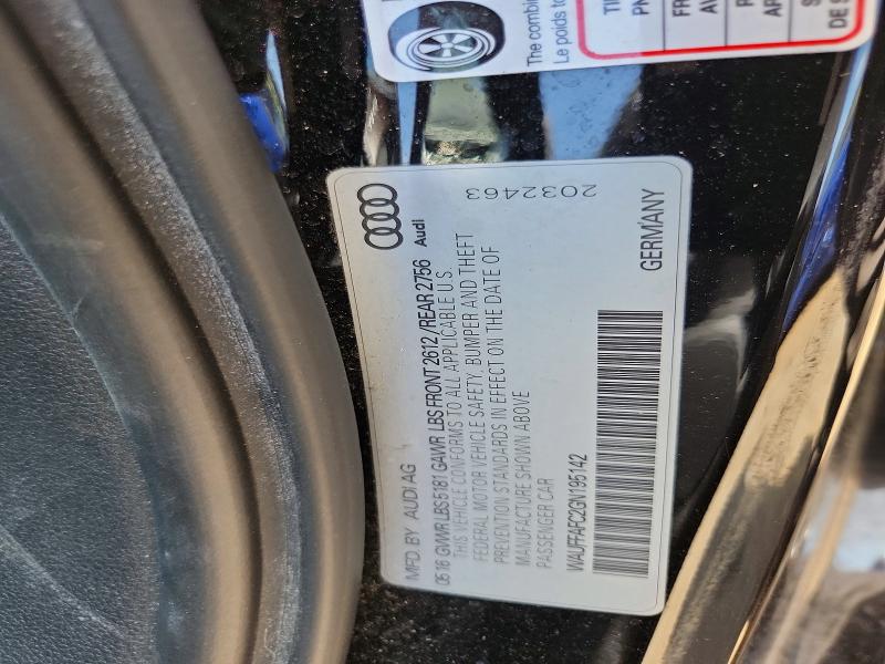 Продаж на аукціоні авто 2016 Audi A6, vin: WAUFFAFC2GN195142, номер лоту: 59237186