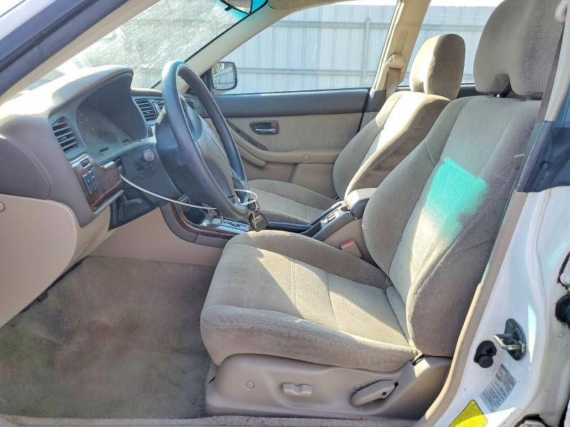 2001 Subaru Legacy მანქანა იყიდება აუქციონზე, vin: 4S3BH665317615125, აუქციონის ნომერი: 56349226