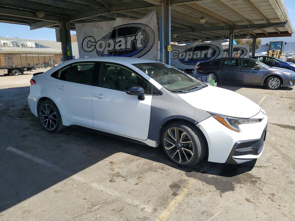 2020 Toyota Corolla მანქანა იყიდება აუქციონზე, vin: JTDS4RCE5LJ036712, აუქციონის ნომერი: 55992706