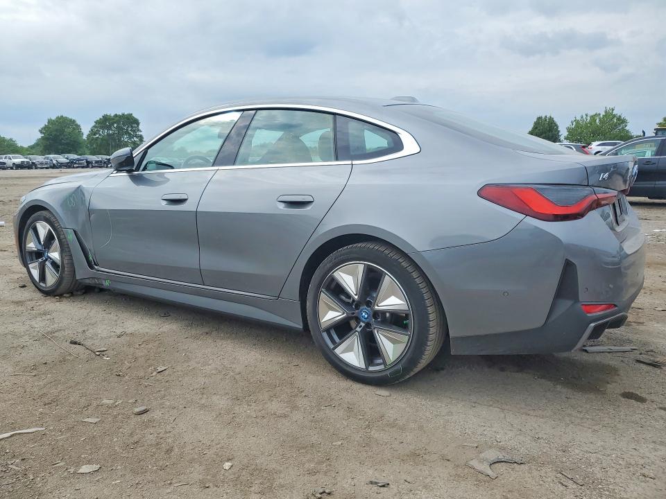 2024 Bmw I4 მანქანა იყიდება აუქციონზე, vin: WBY83FB08RFS82133, აუქციონის ნომერი: 56110616