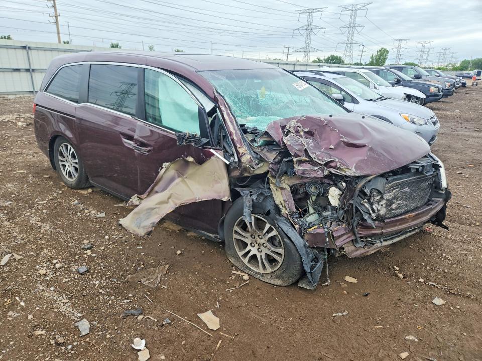 2011 Honda Odyssey მანქანა იყიდება აუქციონზე, vin: 5FNRL5H65BB046674, აუქციონის ნომერი: 55034716