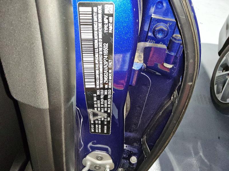 2023 Maserati Grecale მანქანა იყიდება აუქციონზე, vin: ZN682AVA3P7416502, აუქციონის ნომერი: 58798276