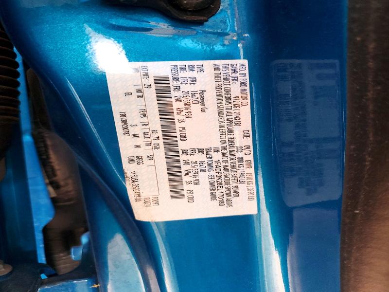 Продажа на аукционе авто 2014 Ford Focus, vin: 1FADP3K28EL170180, номер лота: 57206406