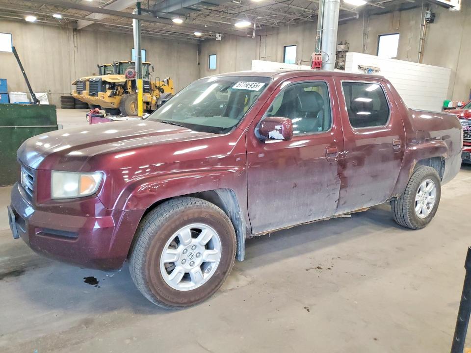 Auction sale of the 2007 Honda Ridgeline, vin: 2HJYK16457H533833, lot number: 57766956