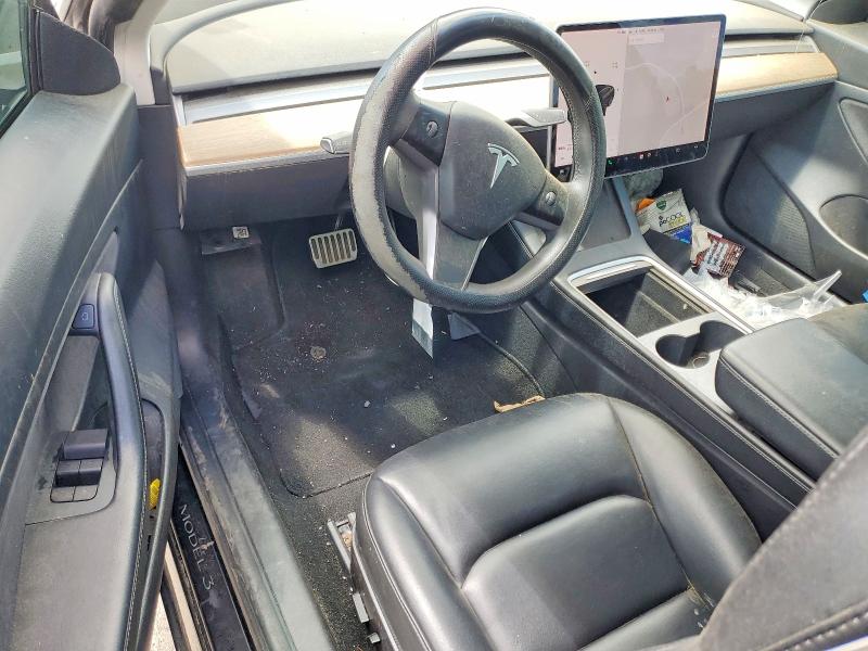 2021 Tesla Model 3 მანქანა იყიდება აუქციონზე, vin: 5YJ3E1EA5MF859307, აუქციონის ნომერი: 57420876