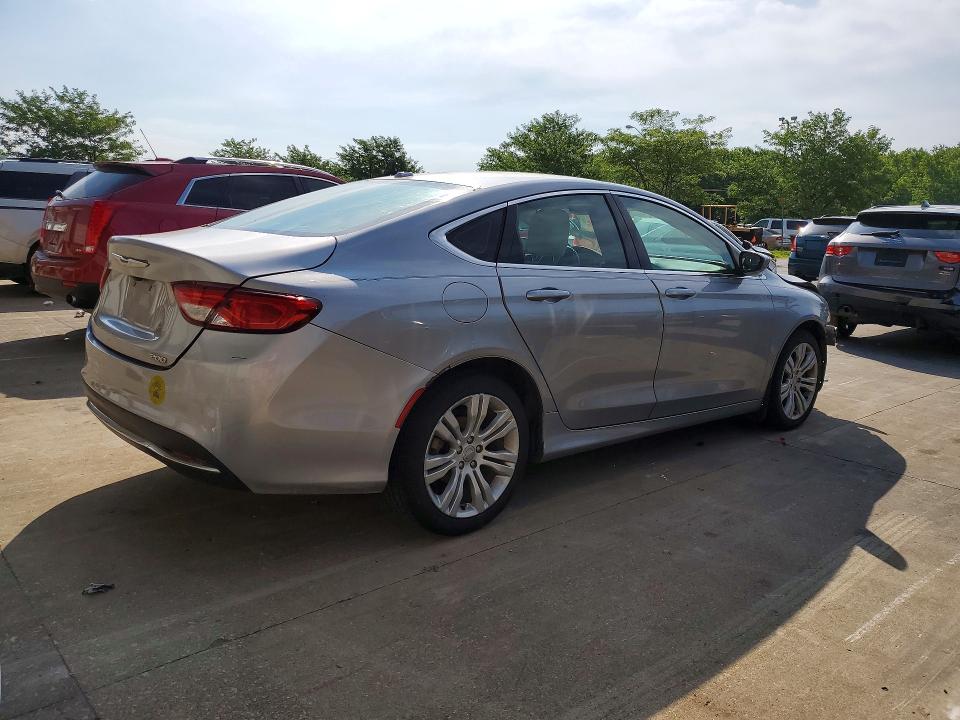 2015 Chrysler 200 მანქანა იყიდება აუქციონზე, vin: 1C3CCCAB6FN538224, აუქციონის ნომერი: 58153326