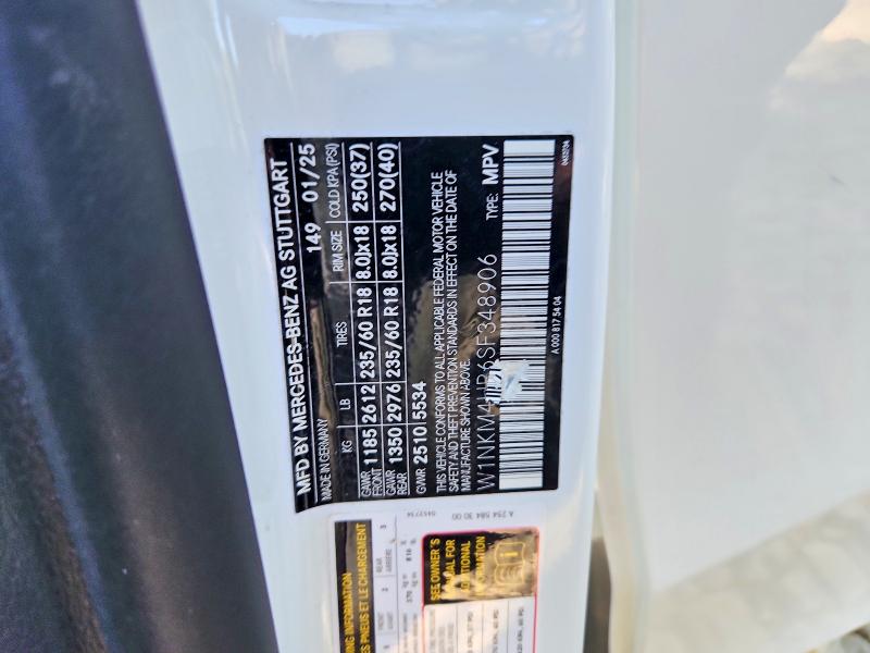 Продаж на аукціоні авто 2025 Mercedes-benz Glc, vin: W1NKM4HB6SF348906, номер лоту: 55986426