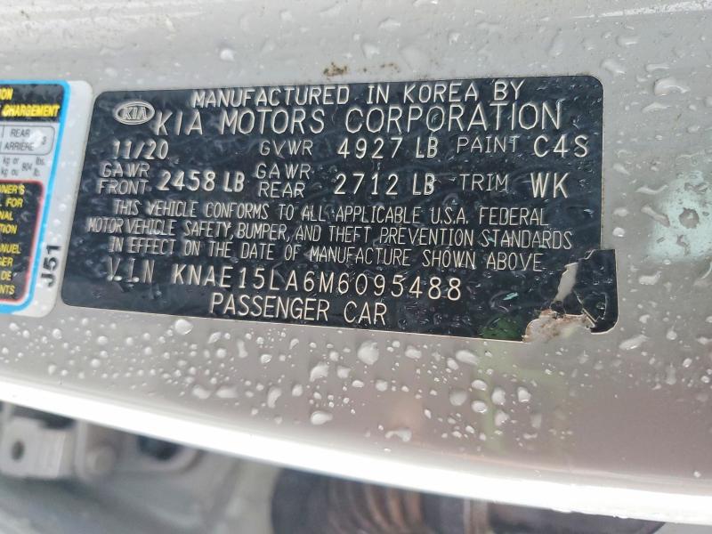 Продажа на аукционе авто 2021 Kia Stinger, vin: KNAE15LA6M6095488, номер лота: 57708866