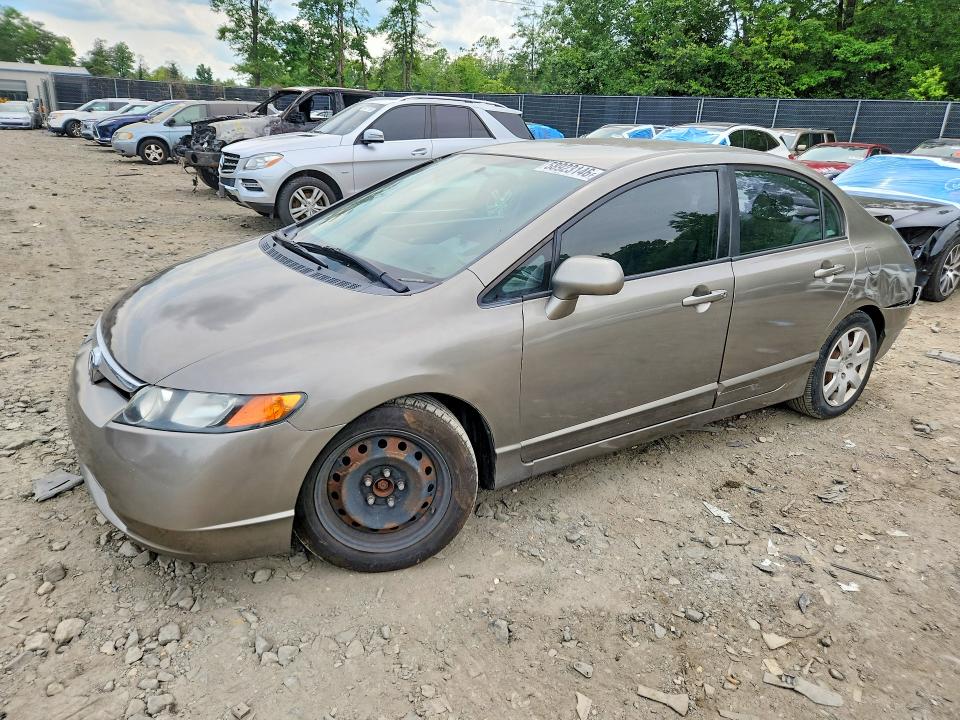 Aukcja sprzedaży 2007 Honda Civic, vin: 2HGFA16507H316618, numer aukcji: 58923146