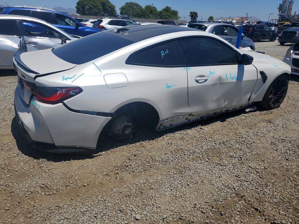 57260566 :رقم المزاد ، WBS43AZ02RCP51042 vin ، 2024 Bmw M4 مزاد بيع