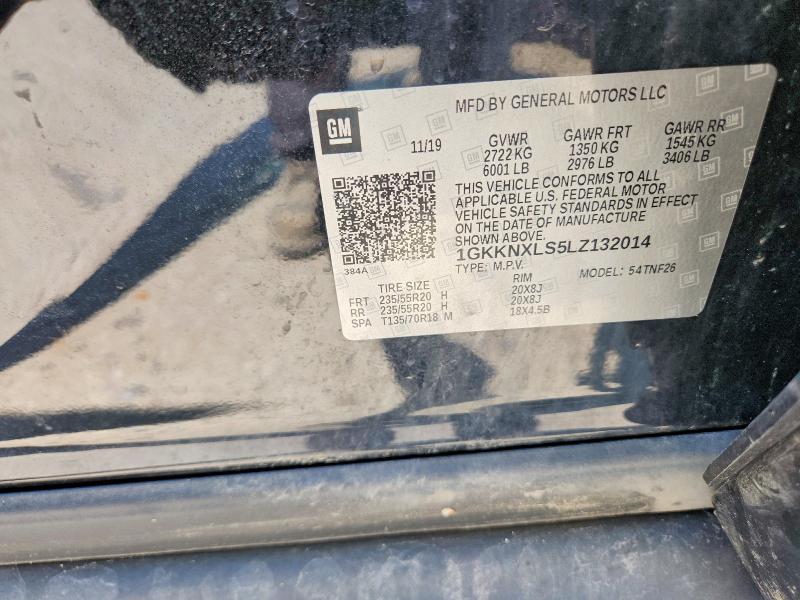 Продажа на аукционе авто 2020 Gmc Acadia, vin: 1GKKNXLS5LZ132014, номер лота: 56290836
