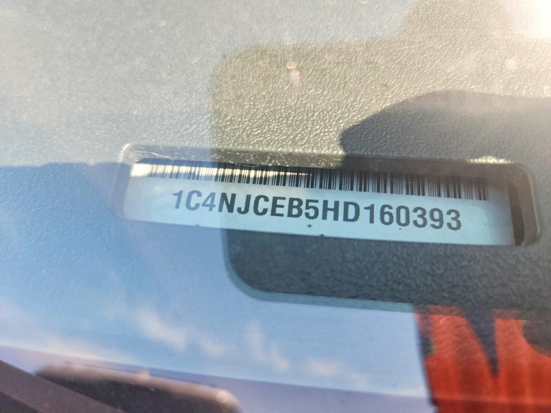 57129476 :رقم المزاد ، 1C4NJCEB5HD160393 vin ، 2017 Jeep Compass مزاد بيع