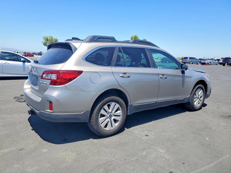 2017 Subaru Outback მანქანა იყიდება აუქციონზე, vin: 4S4BSACC3H3393643, აუქციონის ნომერი: 57415376