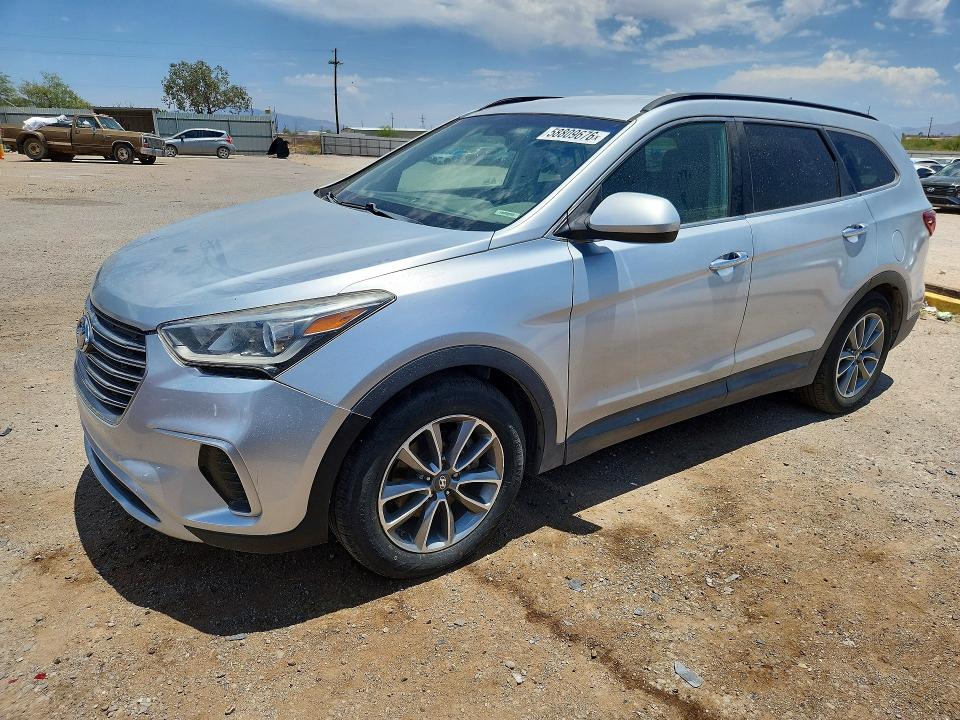 Продажа на аукционе авто 2017 Hyundai Santa Fe, vin: KM8SM4HF0HU205265, номер лота: 58809676