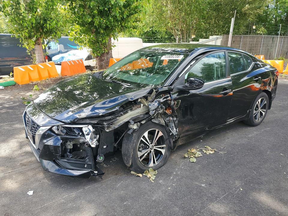 Продажа на аукционе авто 2021 Nissan Sentra, vin: 3N1AB8CV7MY289350, номер лота: 56808206