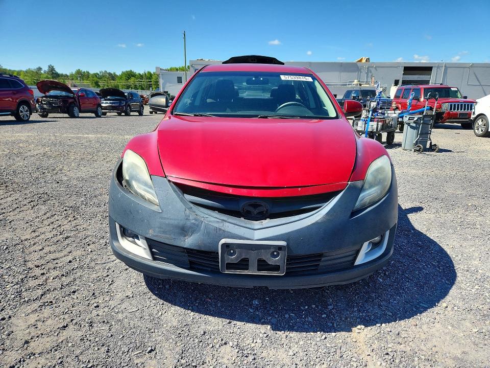 57539876 :رقم المزاد ، 1YVHZ8DH1C5M43766 vin ، 2012 Mazda 6 مزاد بيع