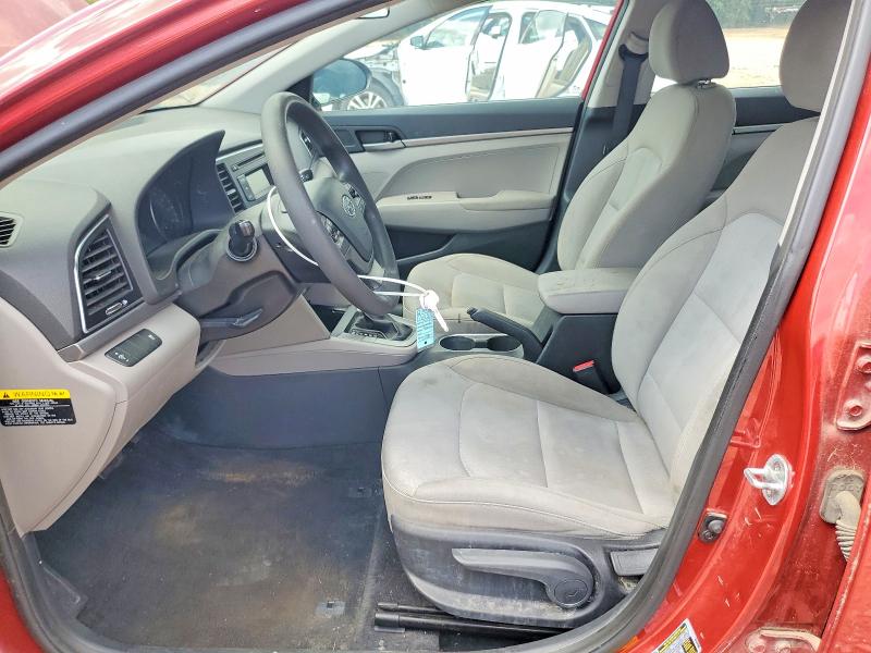 58112416 :رقم المزاد ، 5NPD74LF6HH111655 vin ، 2017 Hyundai Elantra مزاد بيع