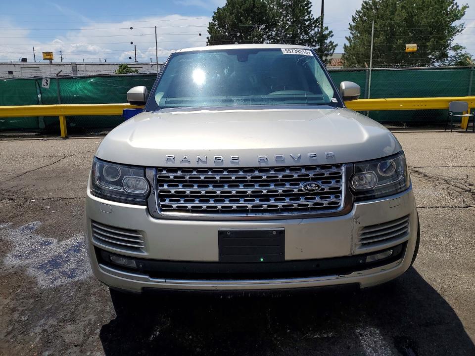 55739316 :رقم المزاد ، SALGS2EF9EA130015 vin ، 2014 Land Rover Range Rover مزاد بيع