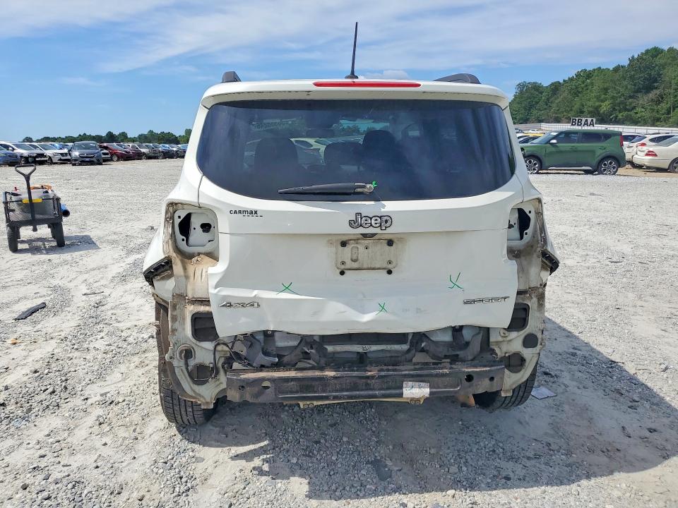 Aukcja sprzedaży 2016 Jeep Renegade, vin: ZACCJBAT2GPE02489, numer aukcji: 58558246