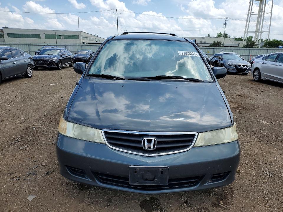 55963576 :رقم المزاد ، 5FNRL18874B151021 vin ، 2004 Honda Odyssey مزاد بيع
