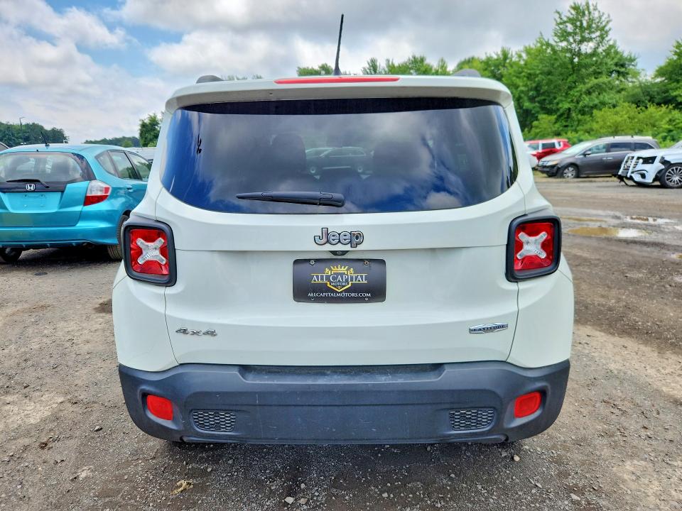 2016 Jeep Renegade მანქანა იყიდება აუქციონზე, vin: ZACCJBBT5GPC43286, აუქციონის ნომერი: 58944226