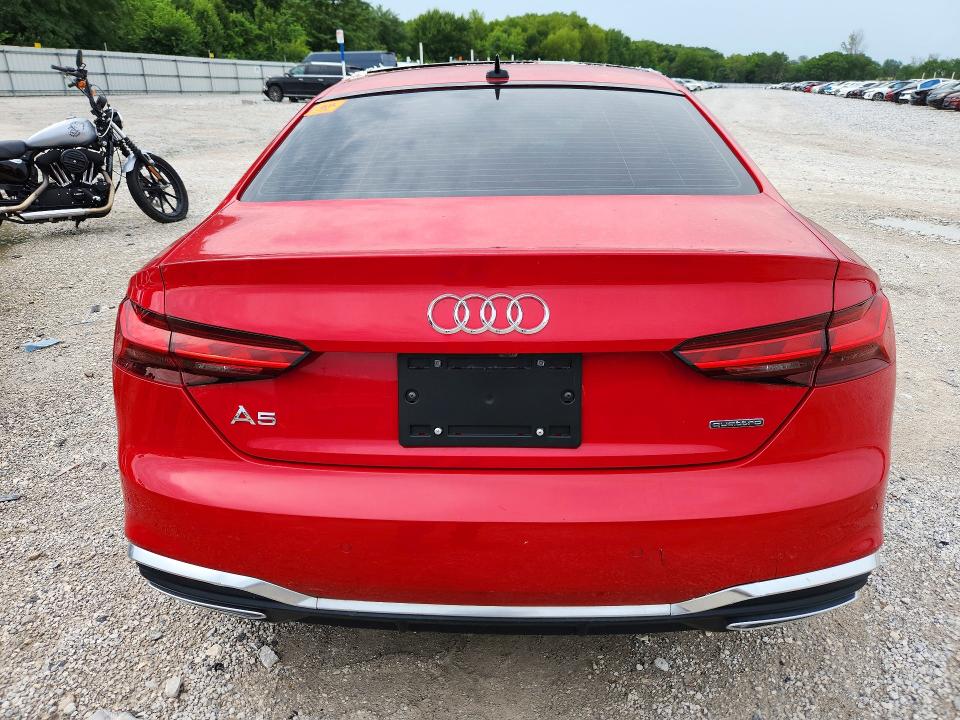 59163756 :رقم المزاد ، WAUSAAF56NA011890 vin ، 2022 Audi A5 مزاد بيع