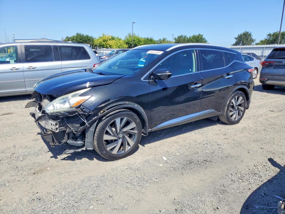 56443986 :رقم المزاد ، 5N1AZ2MHXFN204799 vin ، 2015 Nissan Murano مزاد بيع