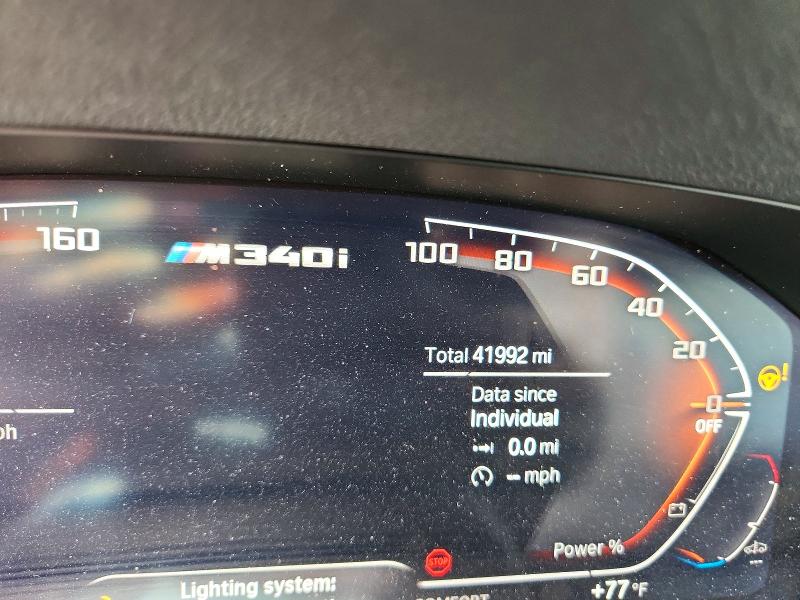 57529366 :رقم المزاد ، 3MW5U7J02M8B68832 vin ، 2021 Bmw M340i مزاد بيع