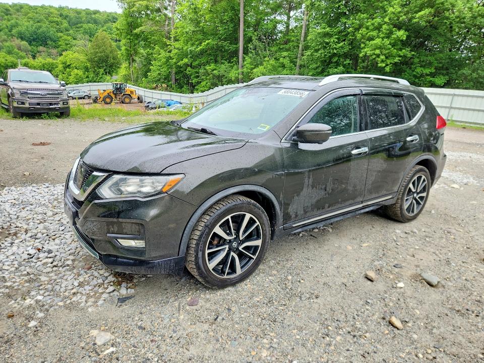 58043856 :رقم المزاد ، JN8AT2MV8HW250175 vin ، 2017 Nissan Rogue مزاد بيع