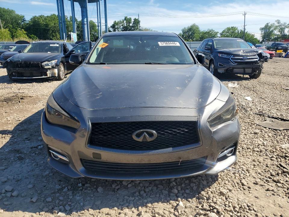 2015 Infiniti Q50 მანქანა იყიდება აუქციონზე, vin: JN1BV7AR0FM408762, აუქციონის ნომერი: 57969446