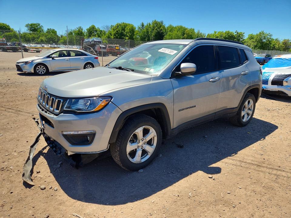 54921766 :رقم المزاد ، 3C4NJDBB8LT219398 vin ، 2020 Jeep Compass مزاد بيع