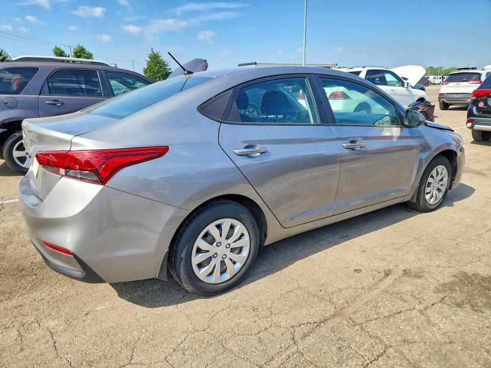 2022 Hyundai Accent მანქანა იყიდება აუქციონზე, vin: 3KPC24A69NE175539, აუქციონის ნომერი: 55801946