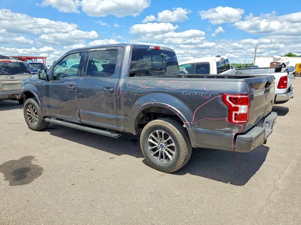 2019 Ford F150 მანქანა იყიდება აუქციონზე, vin: 1FTEW1EP7KFD46031, აუქციონის ნომერი: 57687436