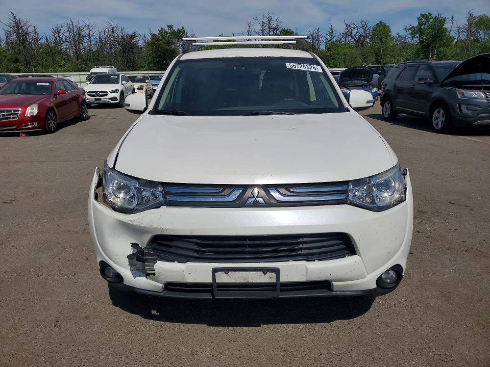 55728826 :رقم المزاد ، JA4JZ4AX7EZ013502 vin ، 2014 Mitsubishi Outlander مزاد بيع