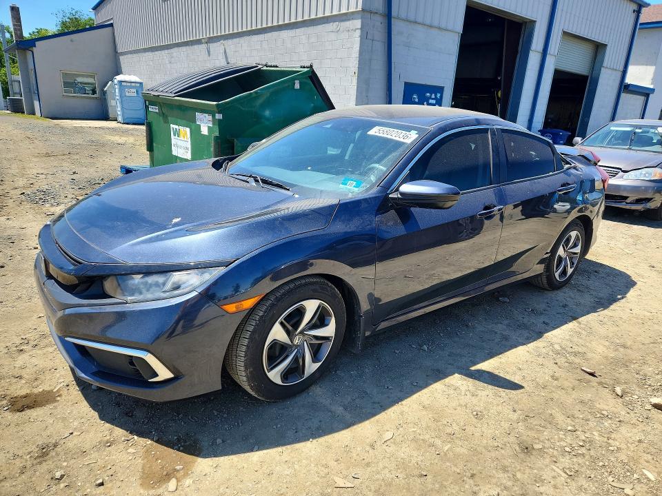 2019 Honda Civic მანქანა იყიდება აუქციონზე, vin: 19XFC2F66KE047262, აუქციონის ნომერი: 55802036