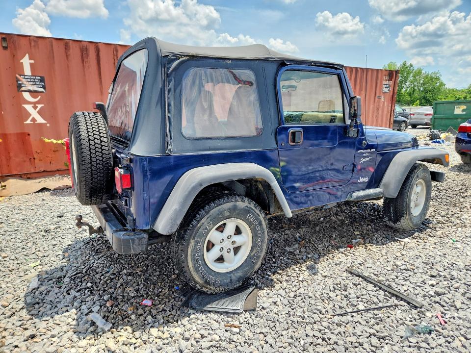 Продажа на аукционе авто 2001 Jeep Wrangler / Tj, vin: 1J4FA49S11P355488, номер лота: 57007046