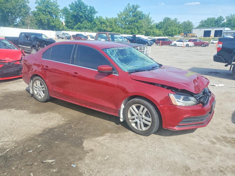 57714276 :رقم المزاد ، 3VW2B7AJ9HM261619 vin ، 2017 Volkswagen Jetta مزاد بيع