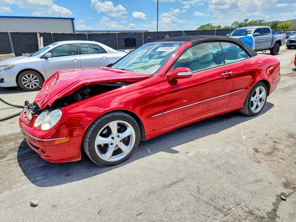 Продажа на аукционе авто 2005 Mercedes-benz Clk, vin: WDBTK65G15T053889, номер лота: 57418836