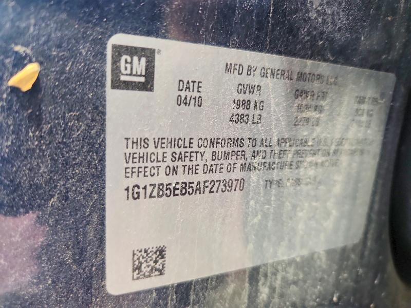 55779756 :رقم المزاد ، 1G1ZB5EB5AF273970 vin ، 2010 Chevrolet Malibu مزاد بيع