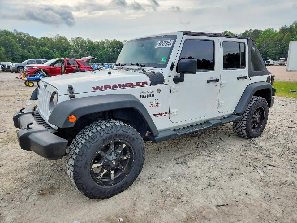 Auction sale of the 2014 Jeep Wrangler Unlimited, vin: 1C4BJWDG3EL244019, lot number: 56226966