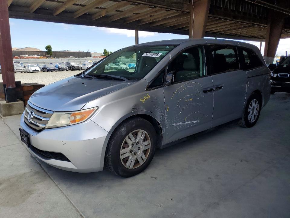 Auction sale of the 2013 Honda Odyssey, vin: 5FNRL5H20DB090081, lot number: 58122976