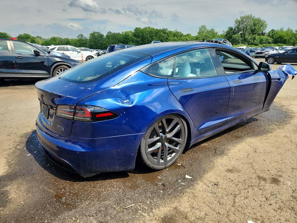 2023 Tesla Model S მანქანა იყიდება აუქციონზე, vin: 5YJSA1E68PF499120, აუქციონის ნომერი: 57398896