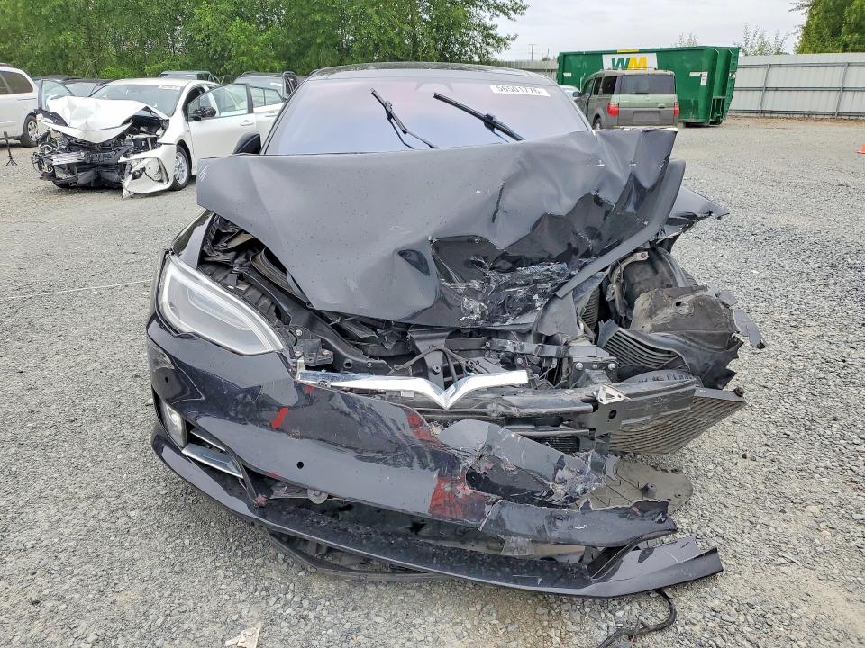 2017 Tesla Model S მანქანა იყიდება აუქციონზე, vin: 5YJSA1E47HF190948, აუქციონის ნომერი: 56501776