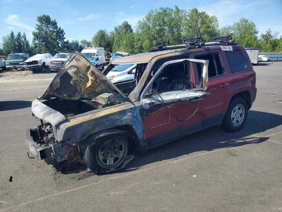 2016 Jeep Patriot მანქანა იყიდება აუქციონზე, vin: 1C4NJPBA9GD550723, აუქციონის ნომერი: 62443046