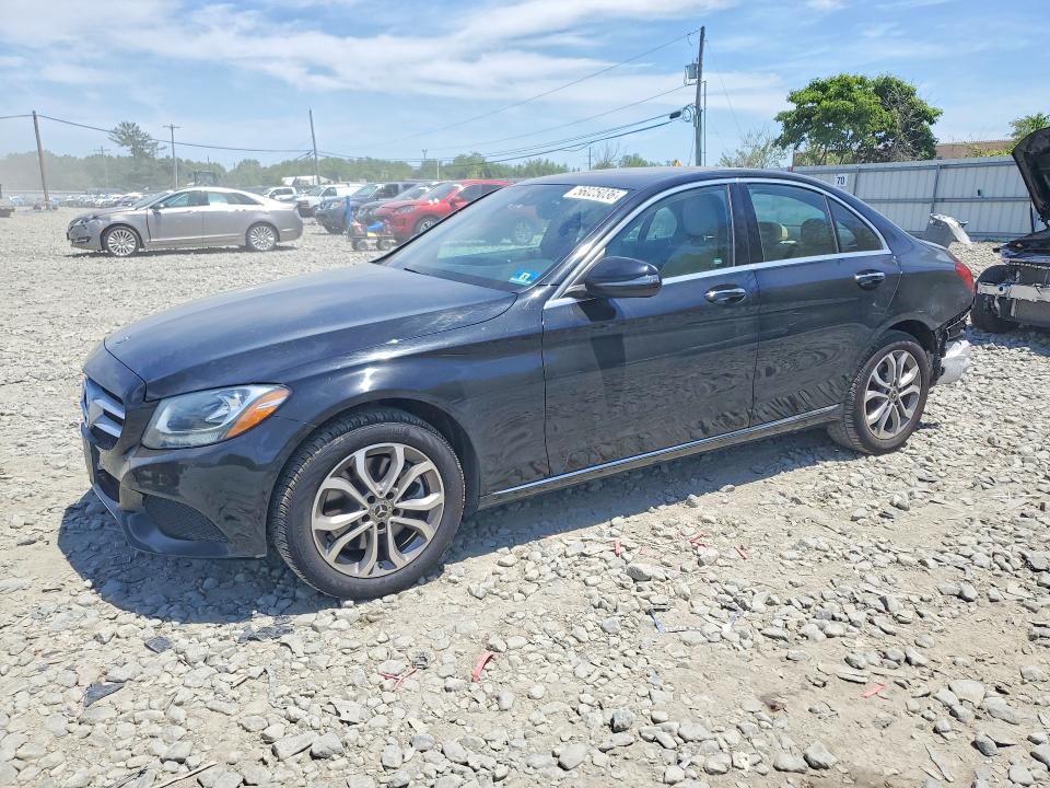 2018 Mercedes-benz C მანქანა იყიდება აუქციონზე, vin: 55SWF4KB4JU249563, აუქციონის ნომერი: 56025036