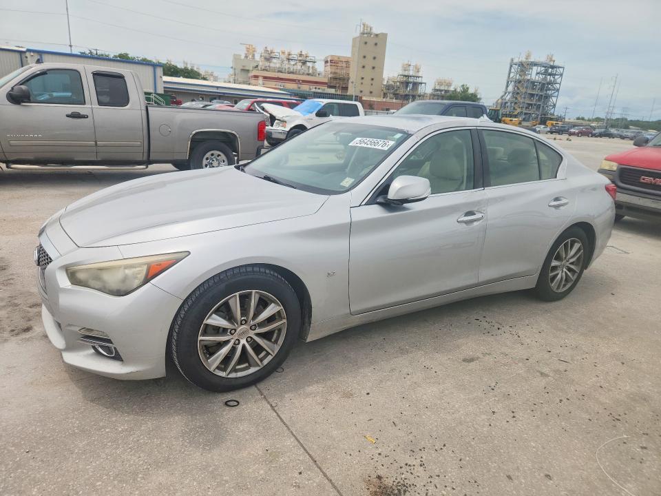 Продажа на аукционе авто 2014 Infiniti Q50, vin: JN1BV7AP8EM680179, номер лота: 56456676